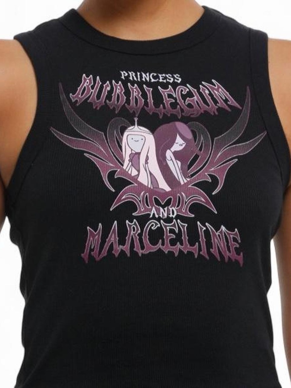 Adventure Time Black Tank Top